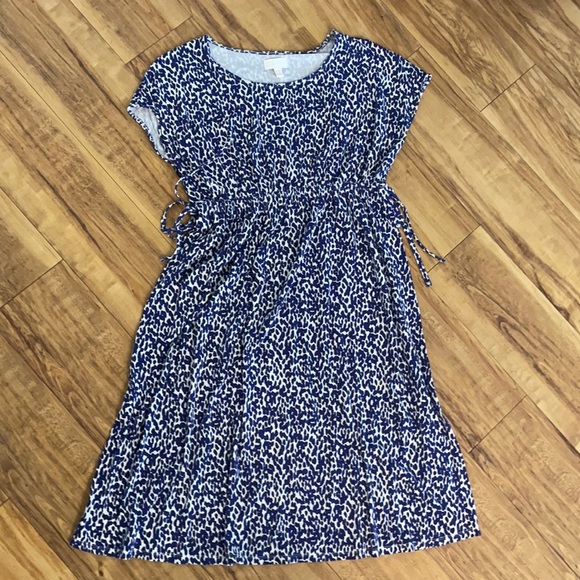 Maternity Dress size medium. Purple leopard A:Glow - Picture 2 of 8